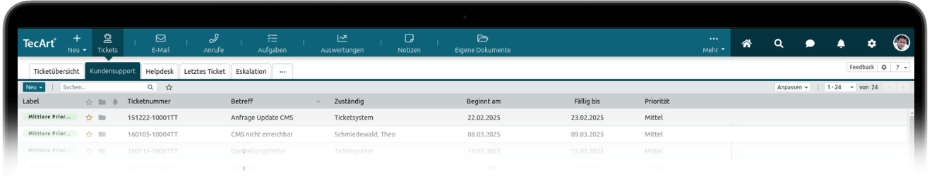 Tec Art Kundenservice Helpdesk
